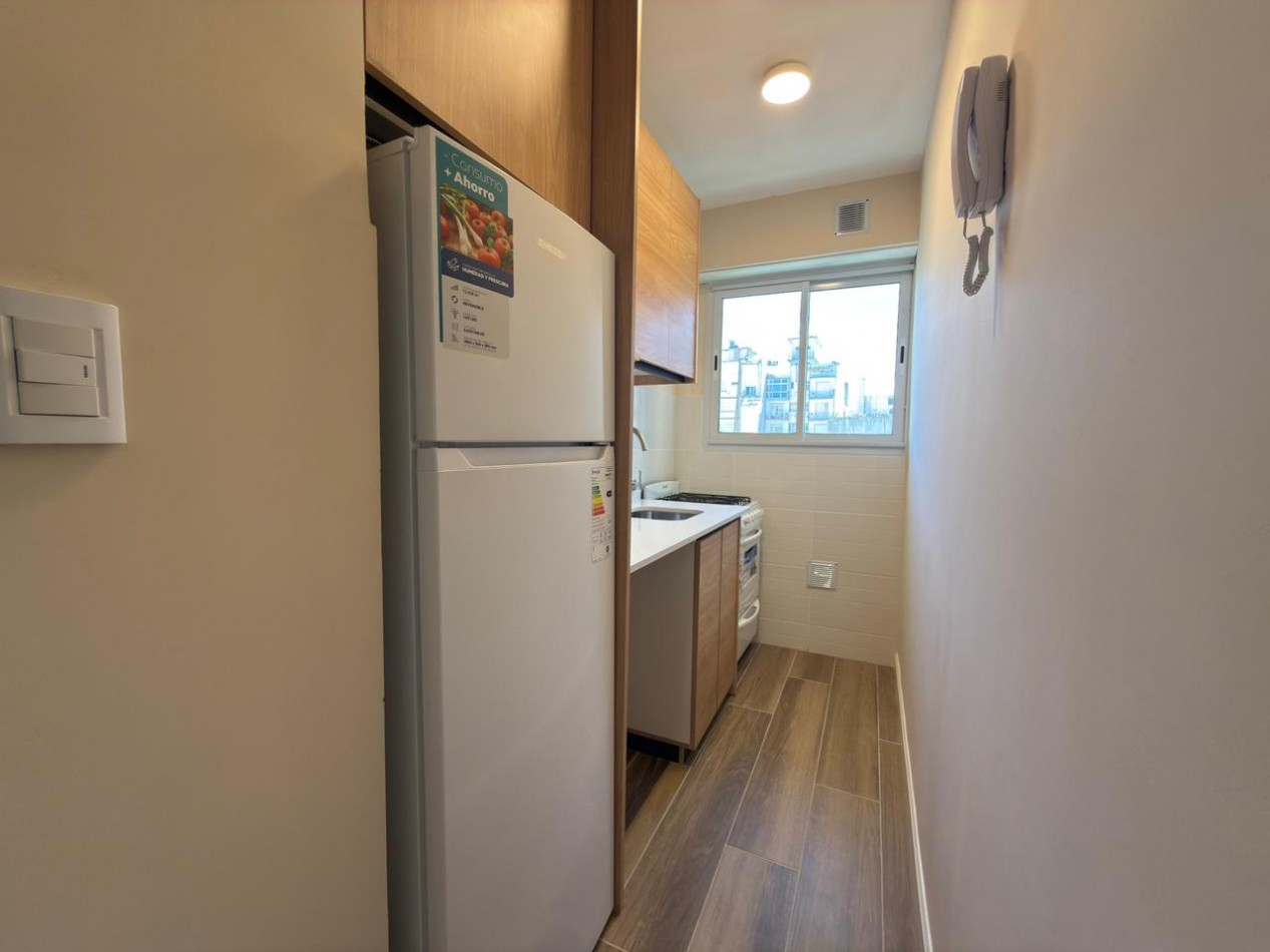 DEPARTAMENTO DE 1 AMB EXTERNO CON BALCON. RECICLADO 